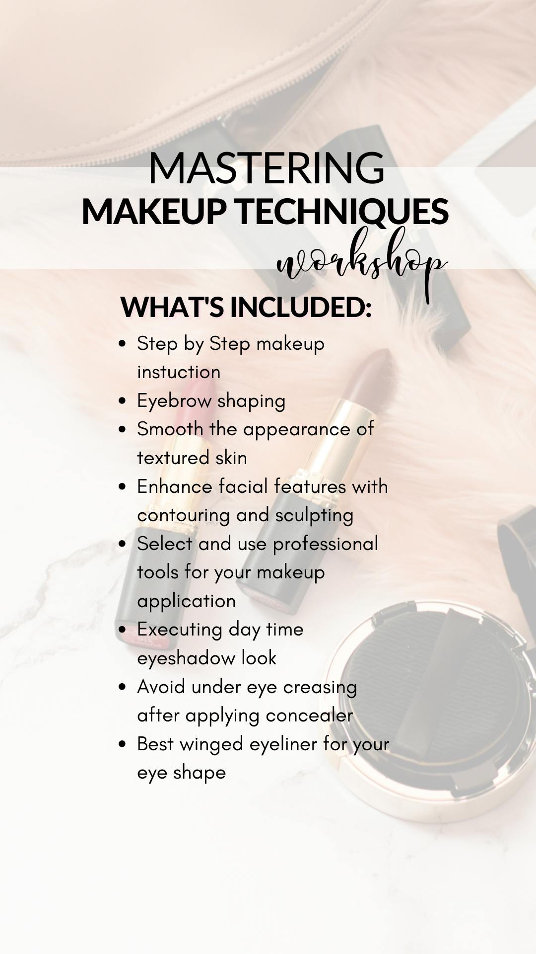 Mastering Makeup Techniques Workshop