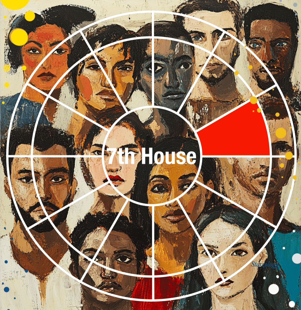 Birth Chart 7th House with people