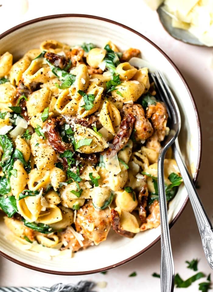 Creamy Sun-Dried Tomato Pasta
