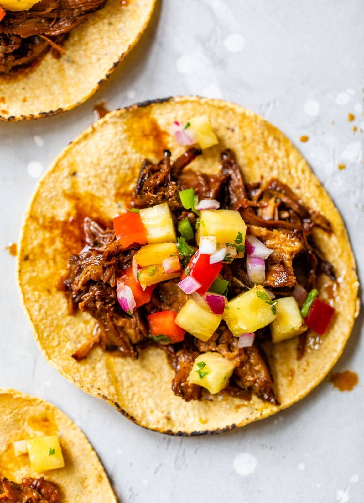 Honey Ginger Pork Tacos