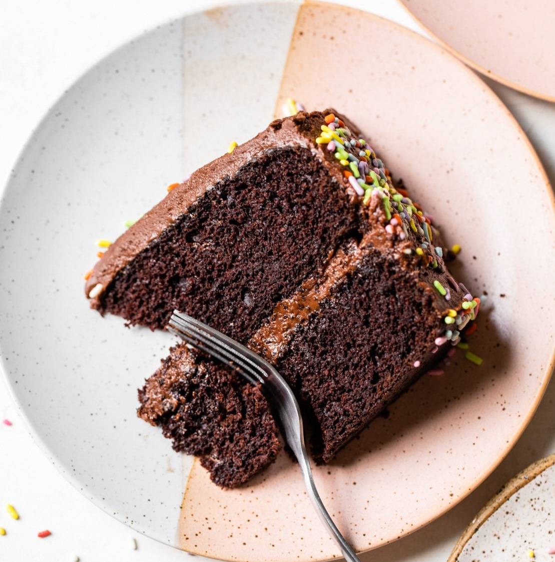 Chocolate Vegan Birthday Cake