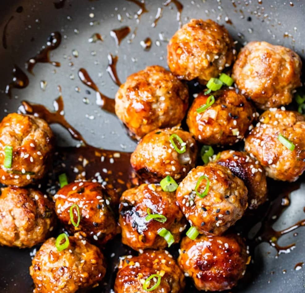 Teriyaki Pork Meatballs