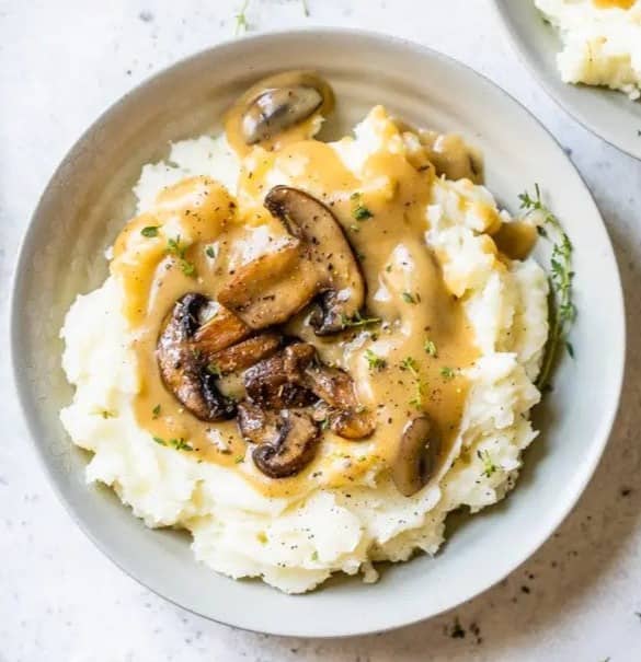 Mushroom Gravy Recipe (vegan)