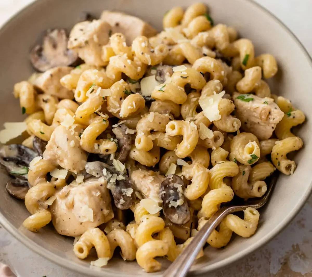 Chicken Mushroom Pasta