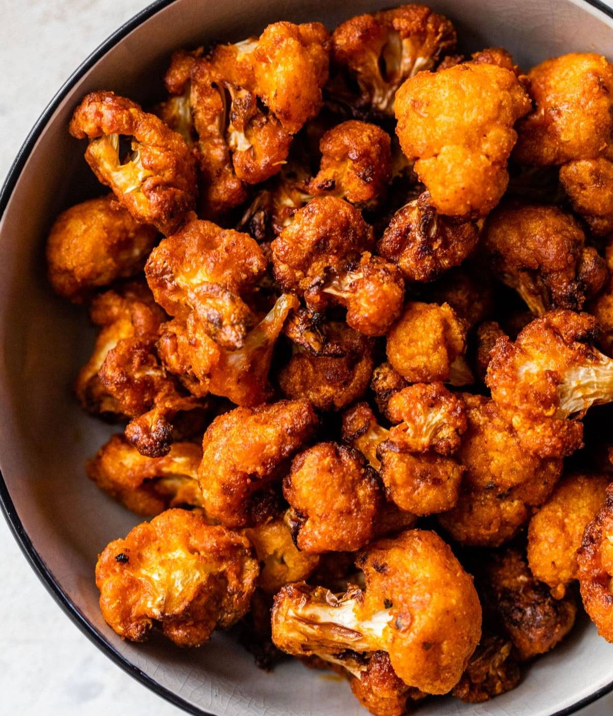 Air Fryer Buffalo Cauliflower