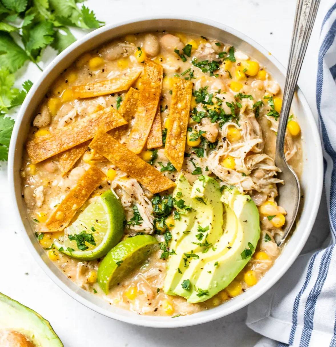 Instant Pot White Chicken Chili