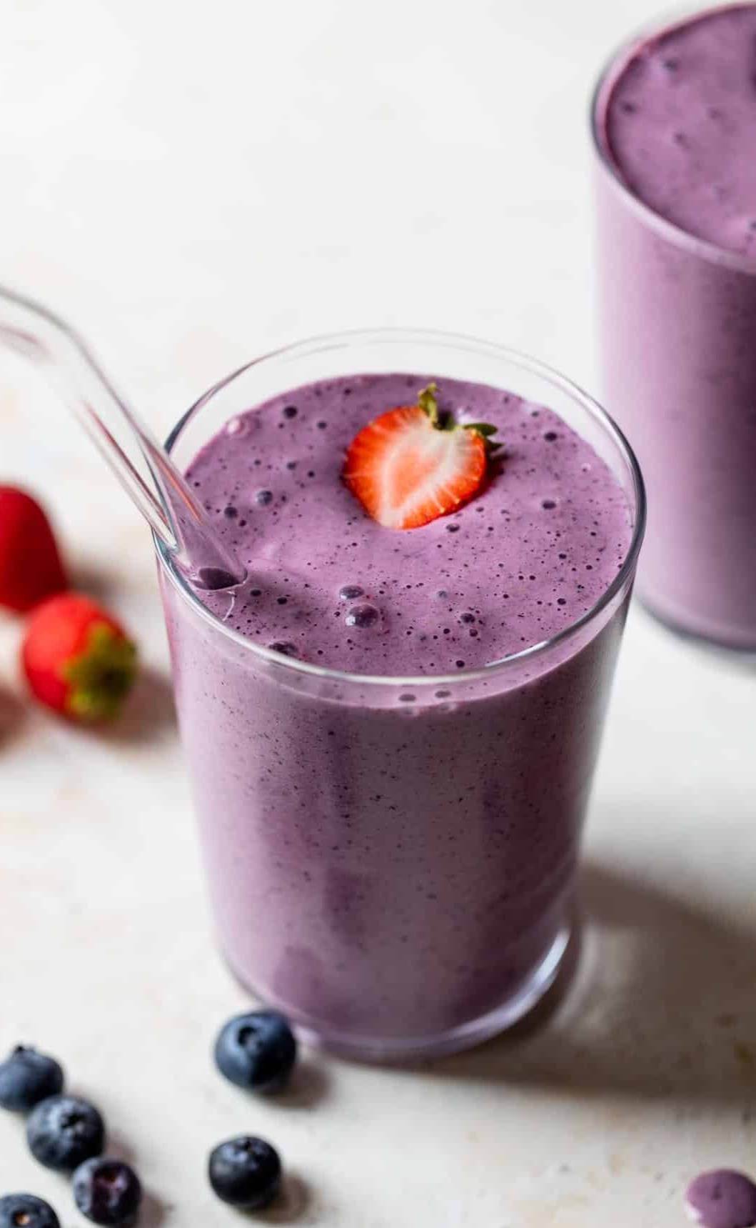 Strawberry Blueberry Smoothie