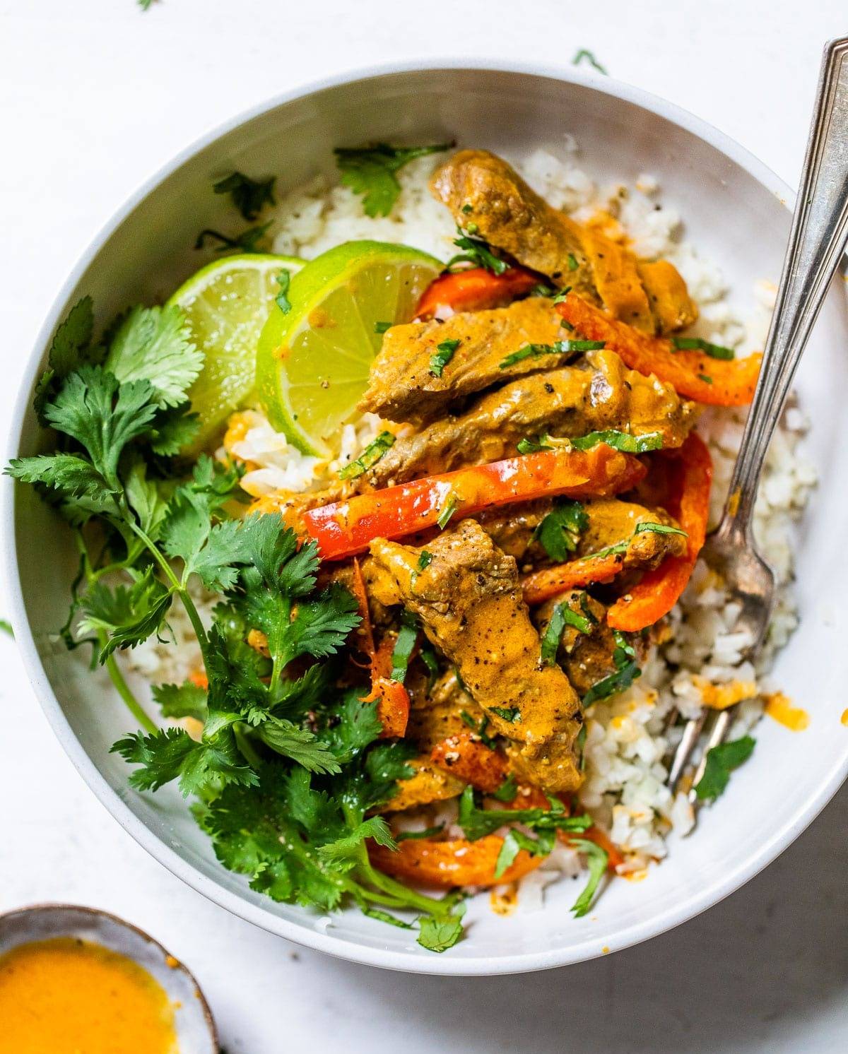 Healthy Curry Beef Bowl