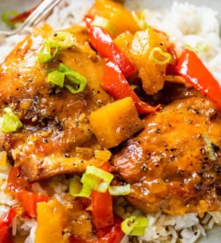 Crockpot Hawaiian Chicken