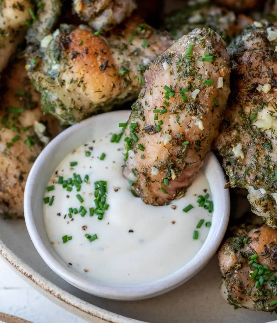 Ranch Chicken Wings
