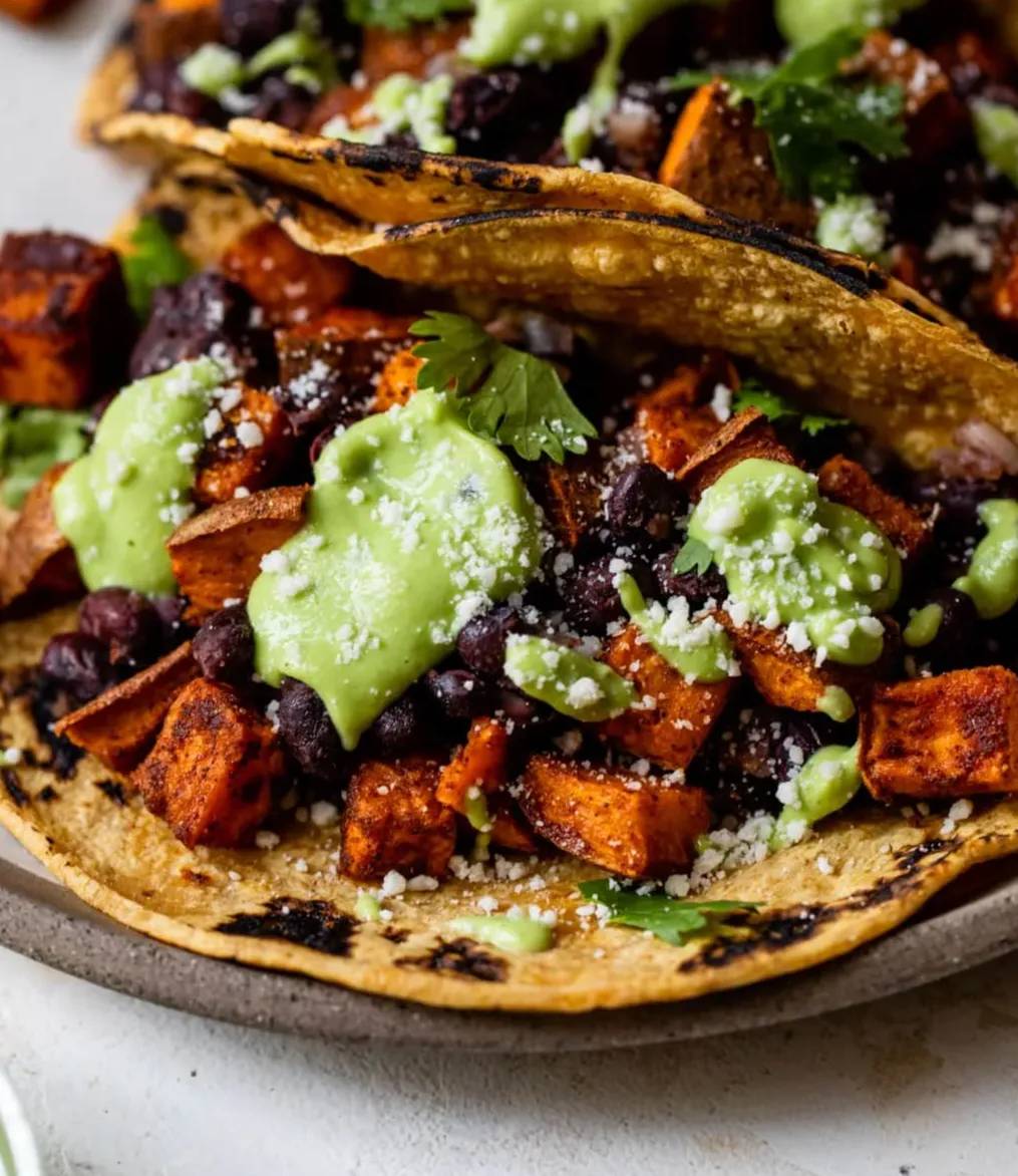 Black Bean Sweet Potato Tacos