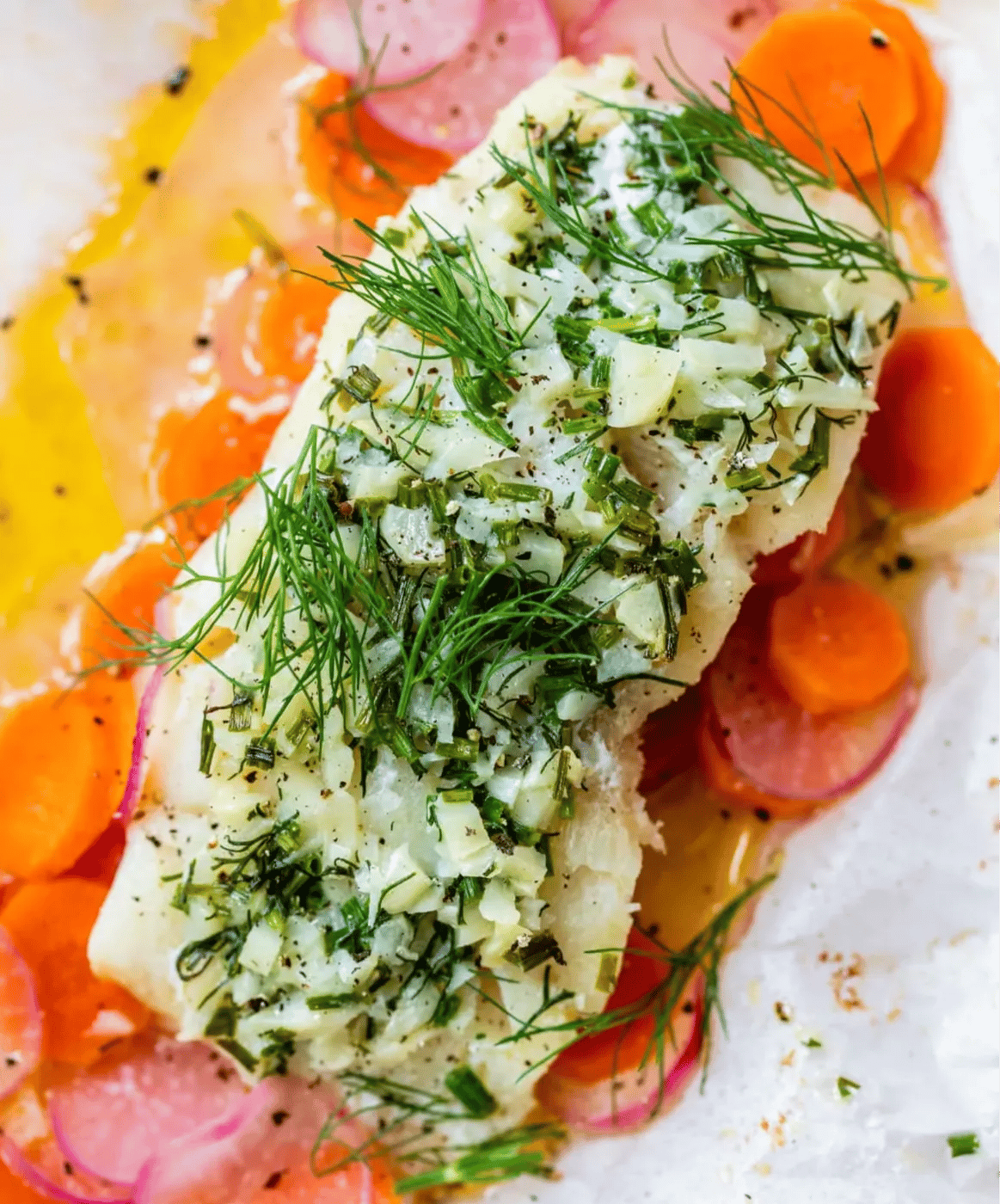 Fish en Papillote (Fish in Parchment)