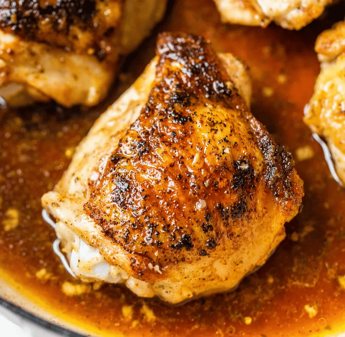 Pan-Seared Chicken Thighs