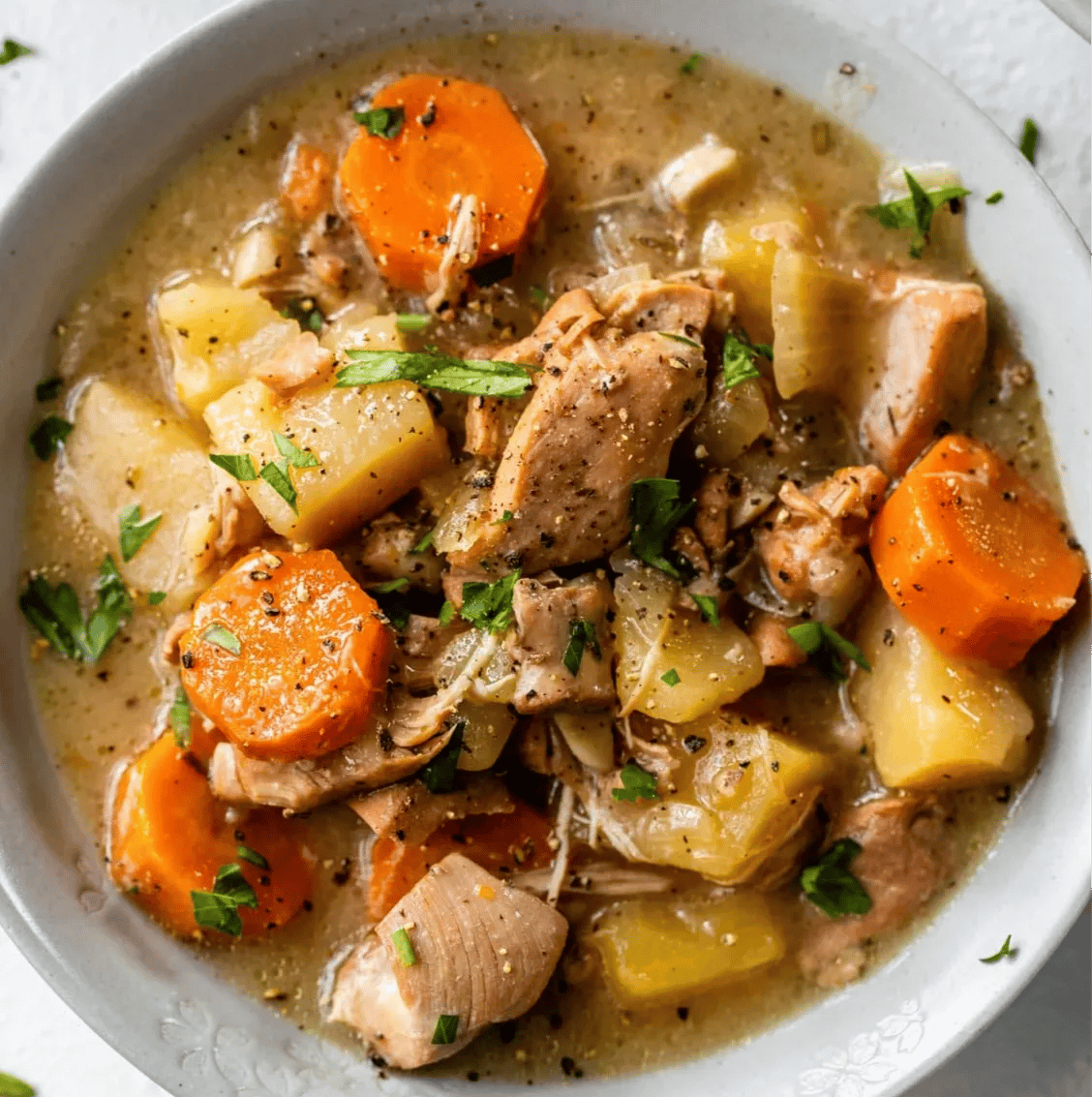 Slow Cooker Chicken Stew