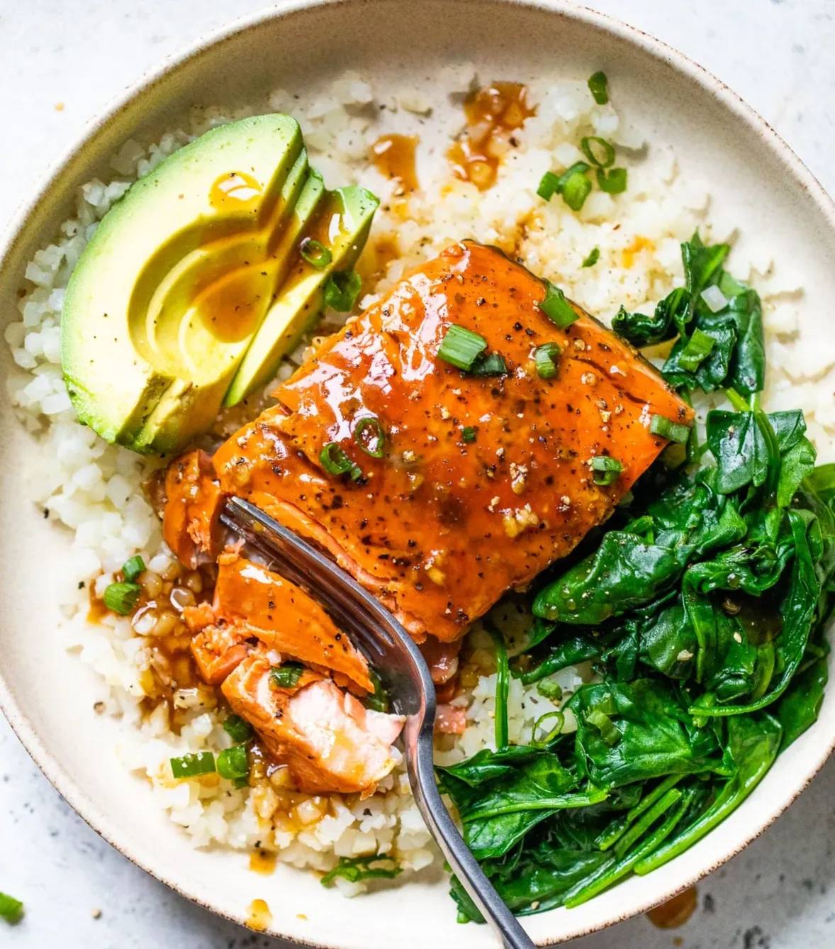 Teriyaki Salmon Bowl