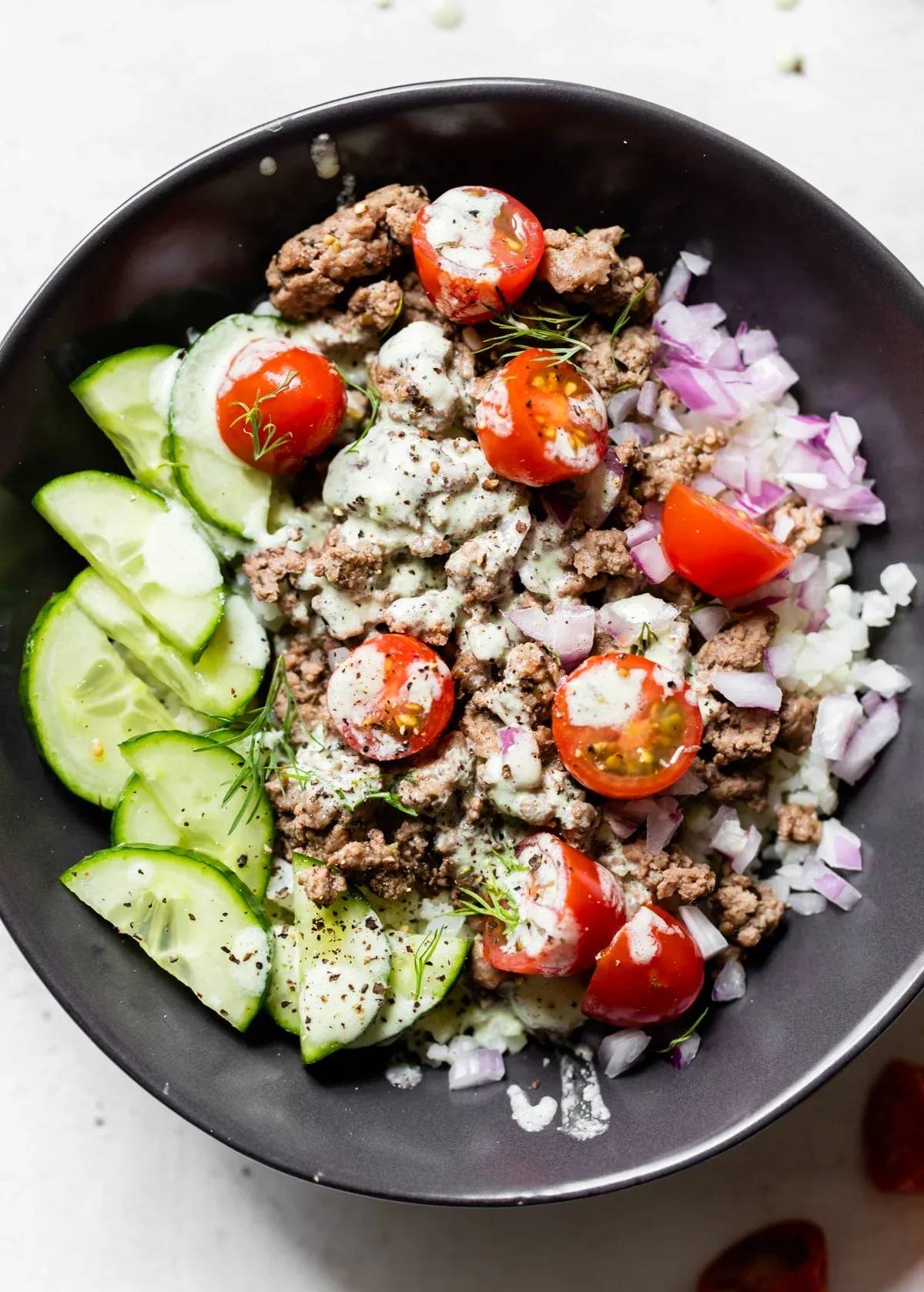 Mediterranean Lamb Bowl