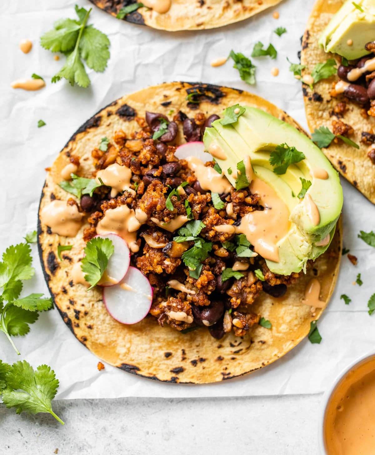 Vegan Walnut Tacos