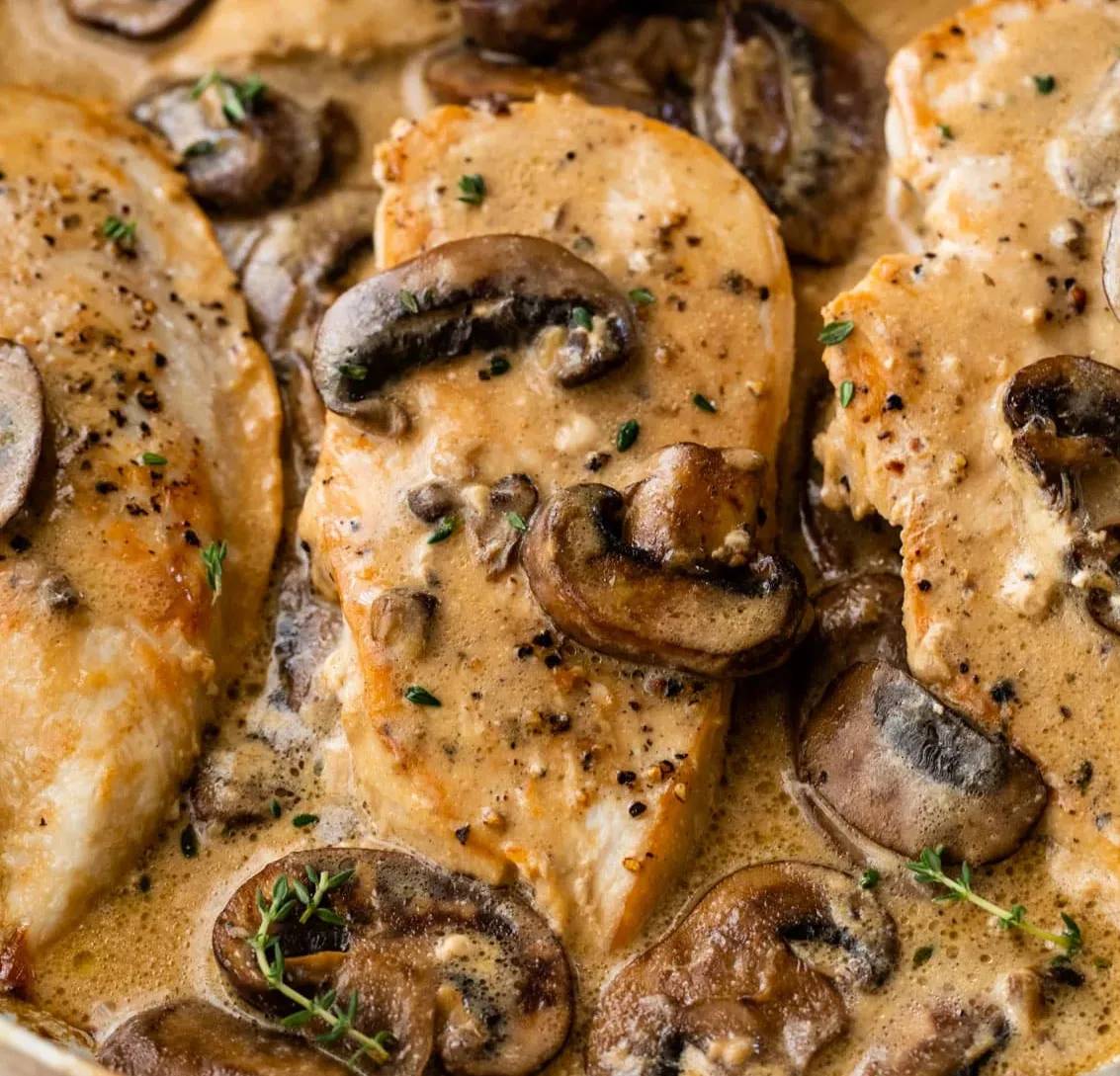 Creamy Mushroom Chicken