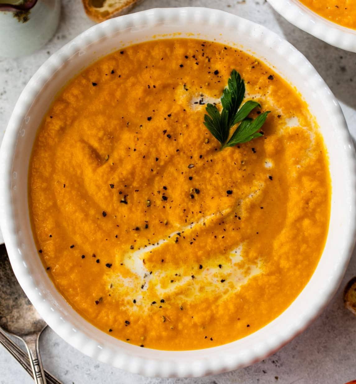 Carrot Apple Ginger Soup
