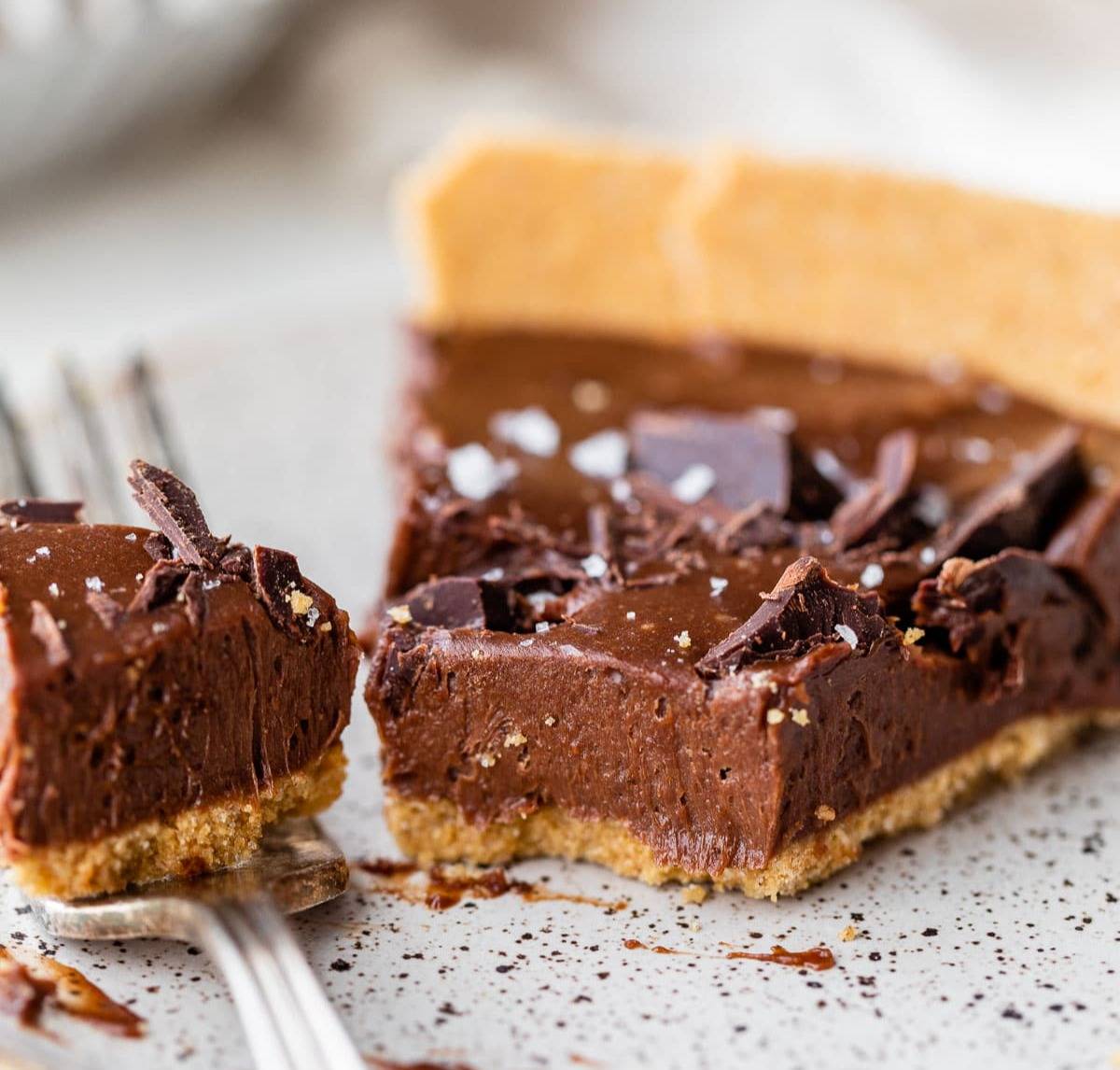 No Bake Chocolate Pie