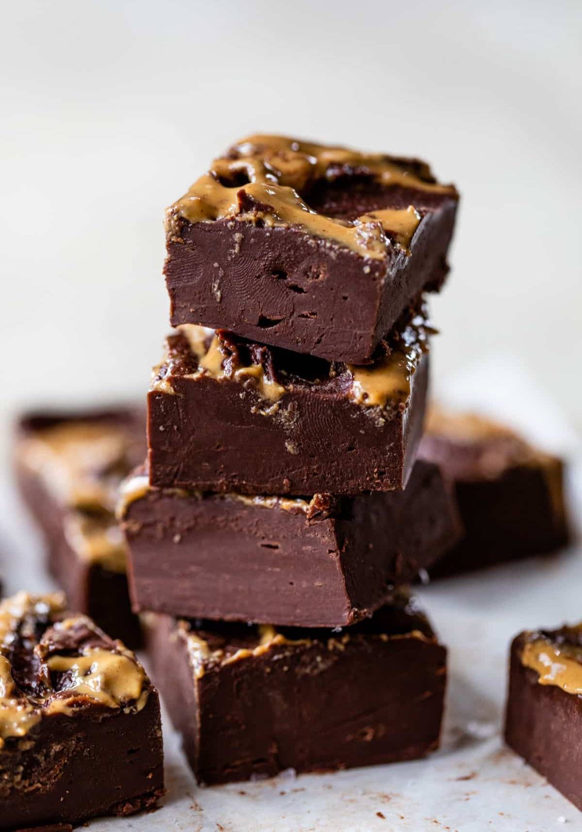 Chocolate Peanut Butter Fudge