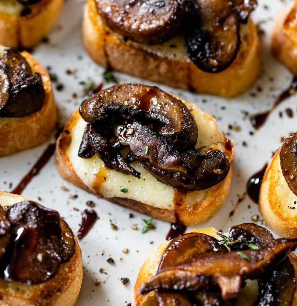 Mushroom Bruschetta