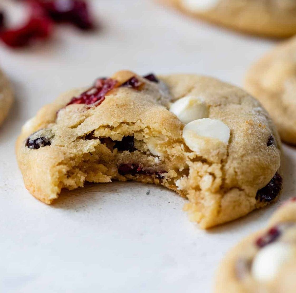 Cranberry White Chocolate Cookies
