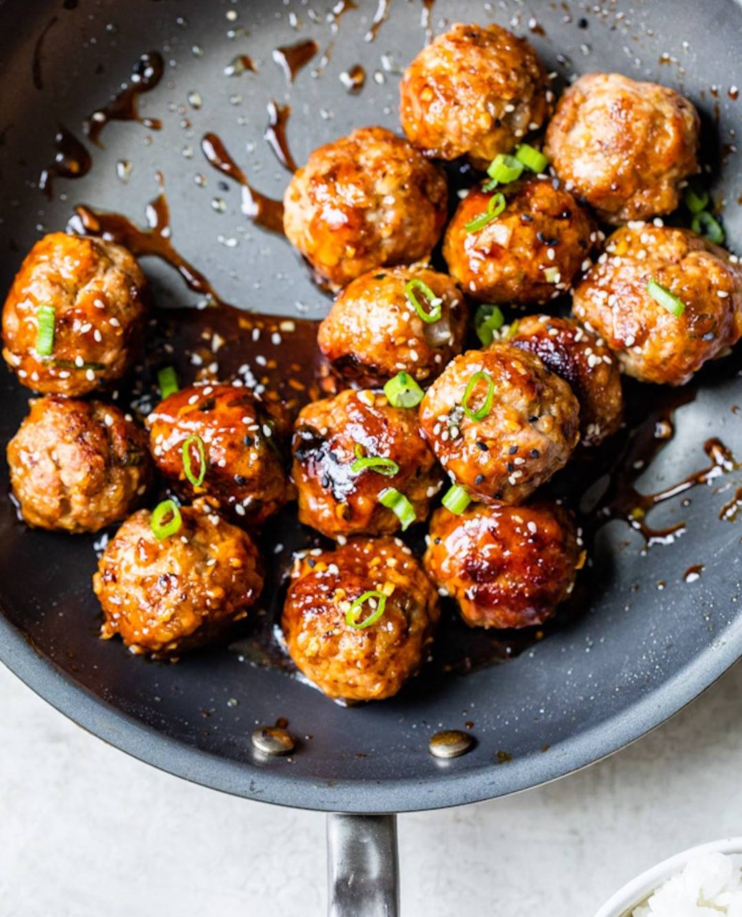 Teriyaki Pork Meatballs