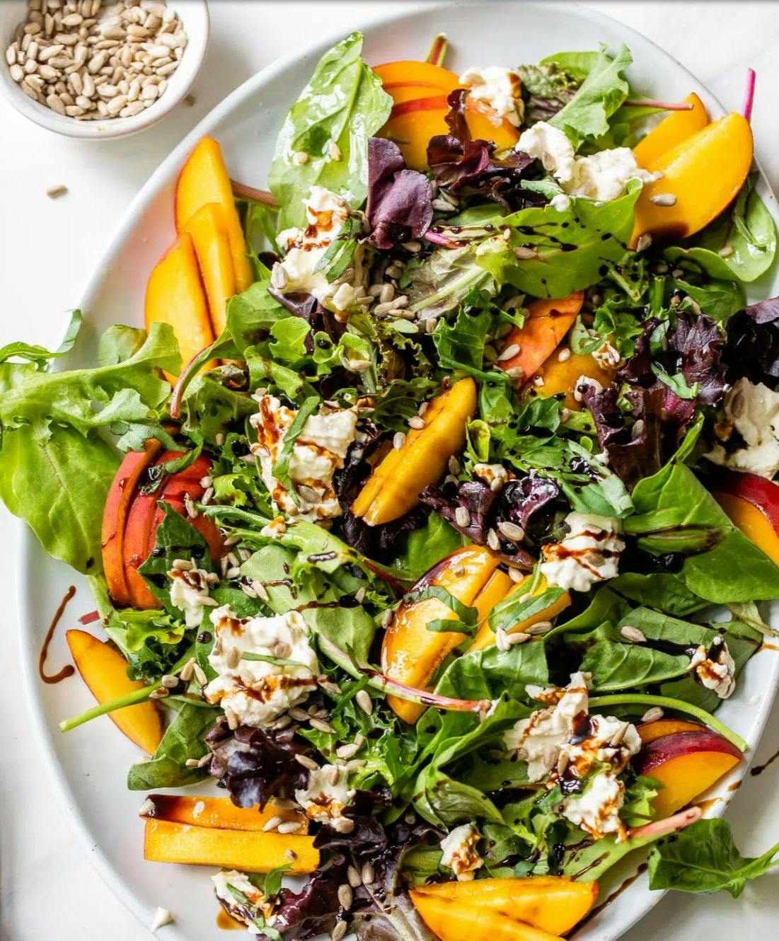 https://thealmondeater.com/burrata-peach-salad/