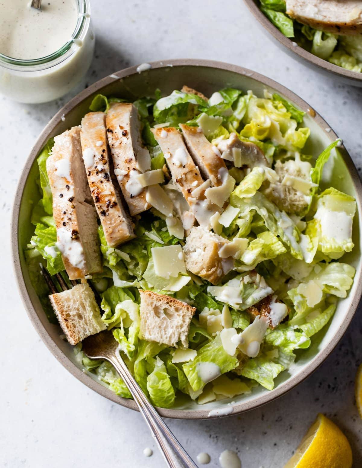 Grilled Chicken Caesar Salad