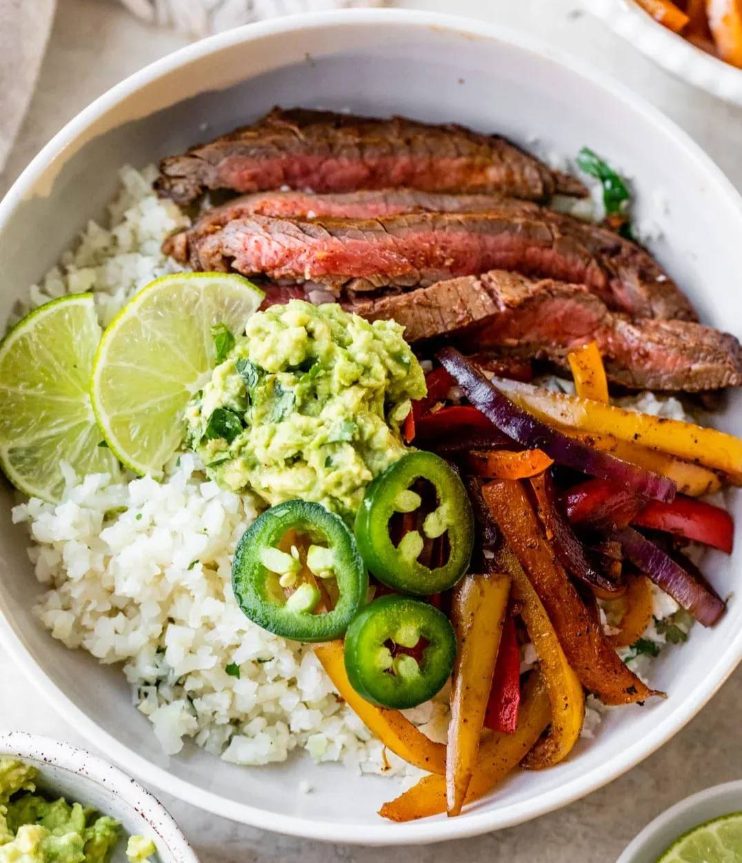 Steak Fajita Bowls