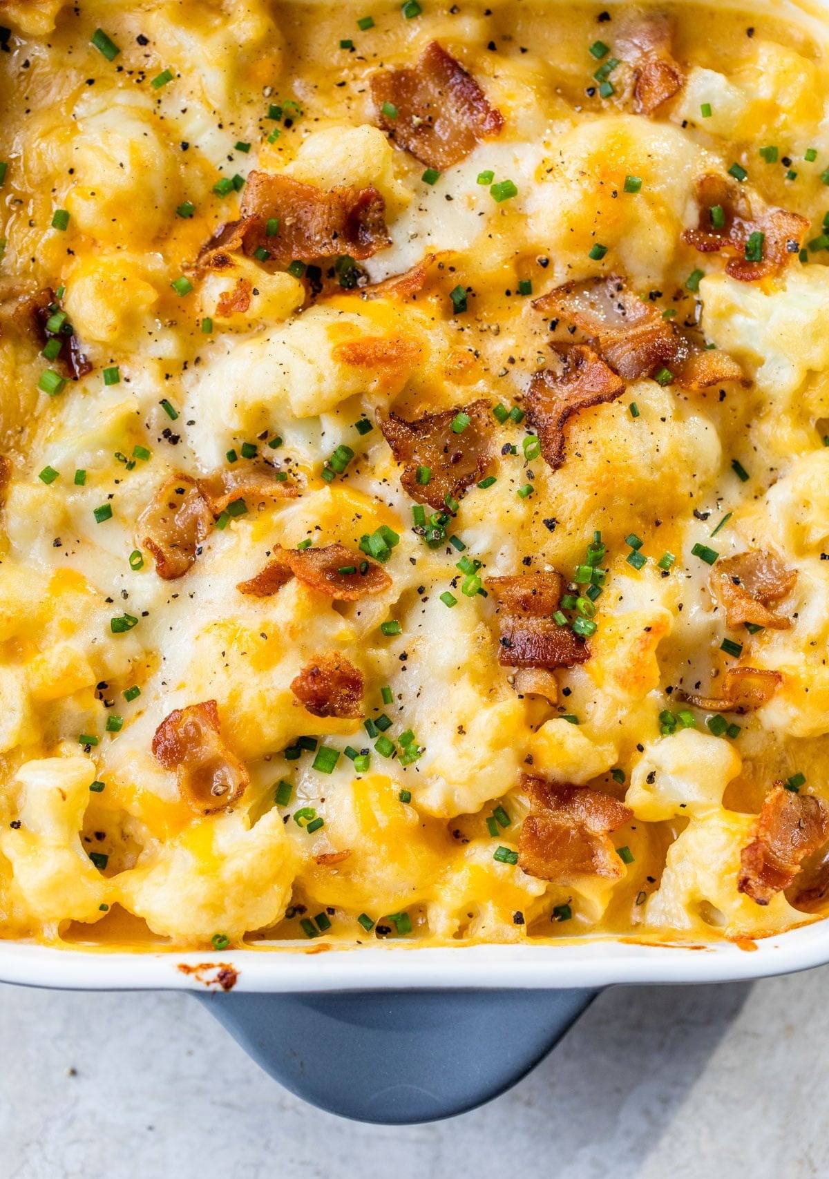 Cheesy Cauliflower Bake