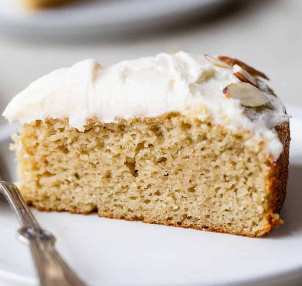 Almond Flour Vanilla Cake