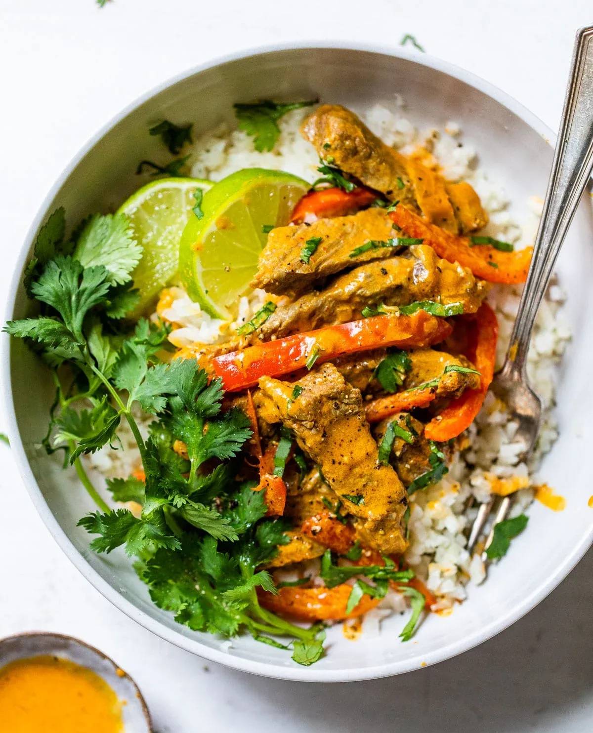 Healthy Curry Beef Bowl