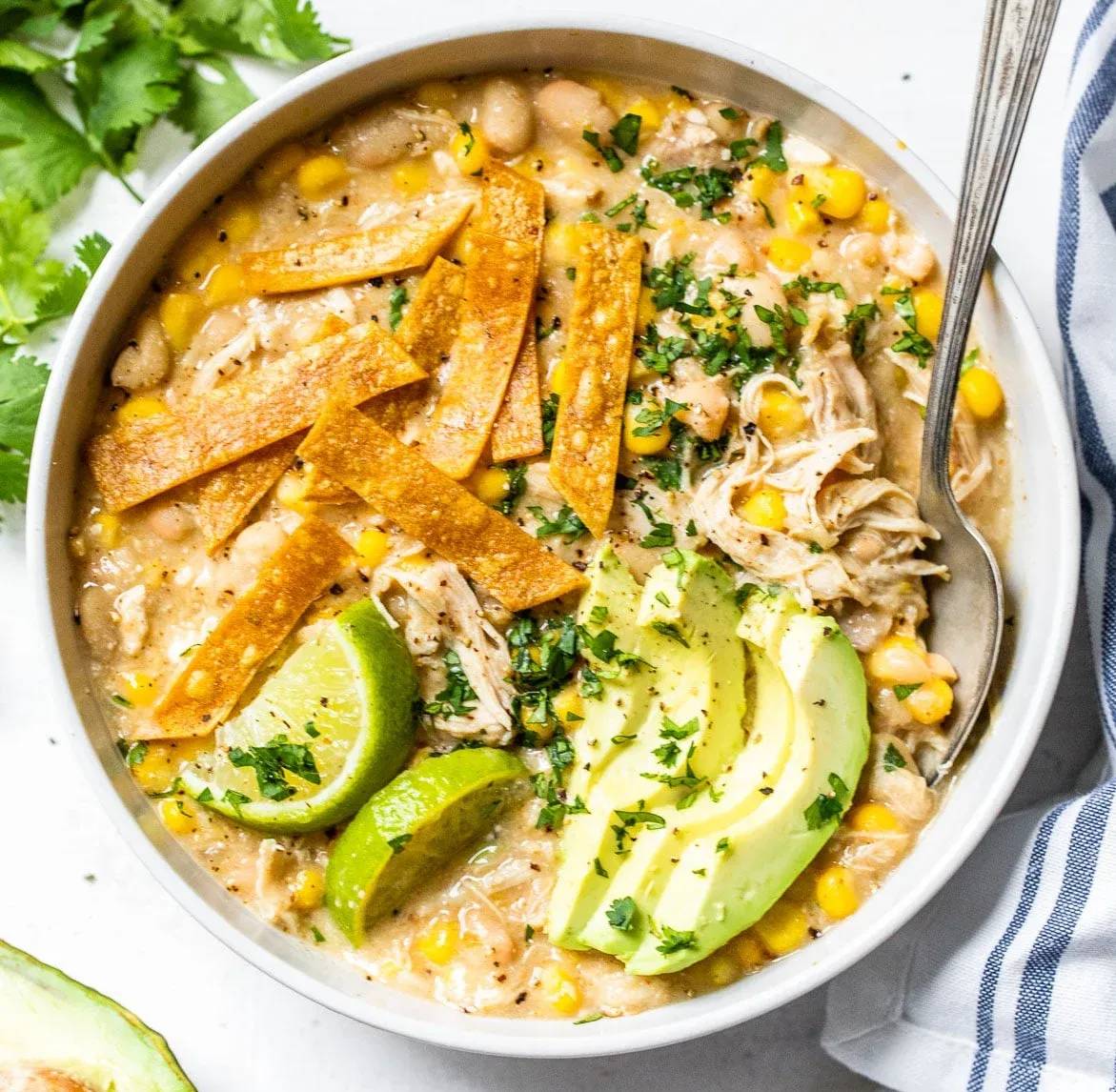 Instant Pot White Chicken Chili