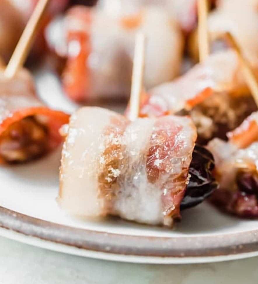Bacon-Wrapped Dates