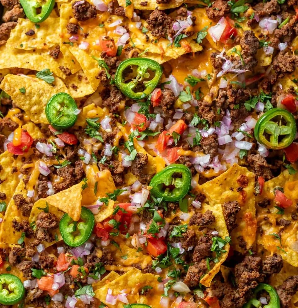 The Best Loaded Nachos
