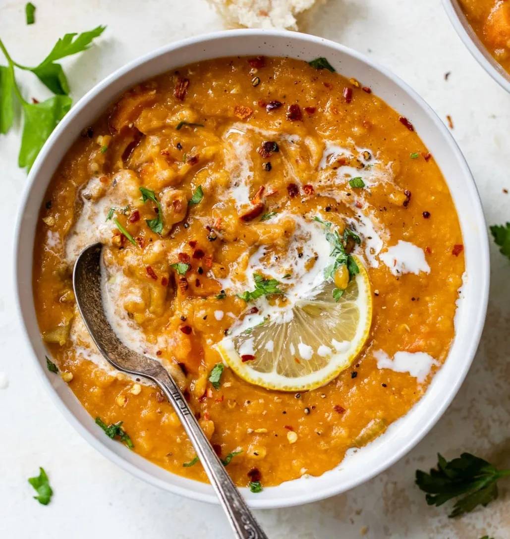 Instant Pot Red Lentil Soup