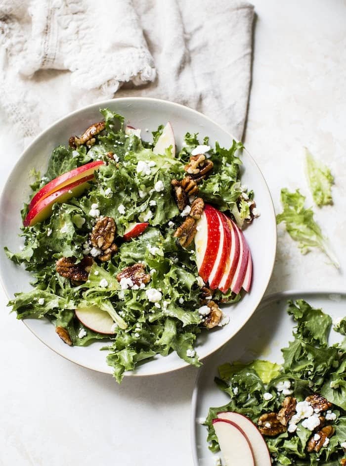 Candied Pecan Frisée Salad