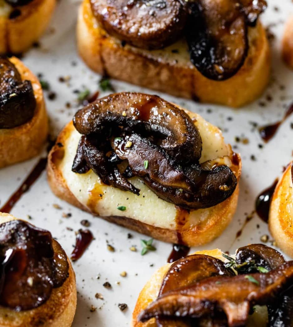 Mushroom Bruschetta