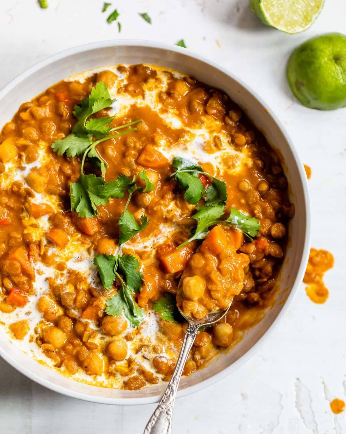 Chickpea Lentil Curry