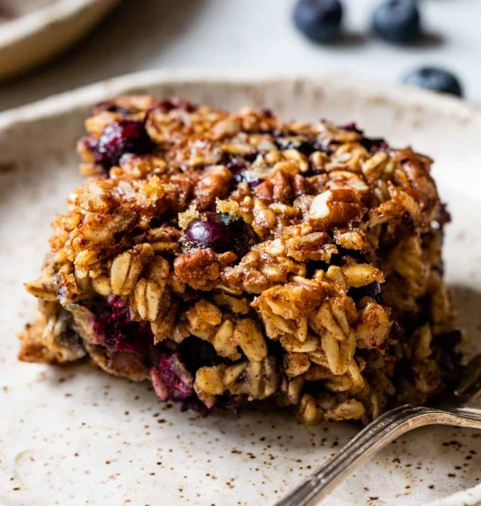 Blueberry Baked Oatmeal