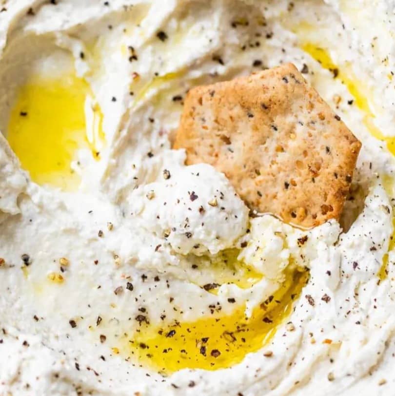 Black Pepper Whipped Feta