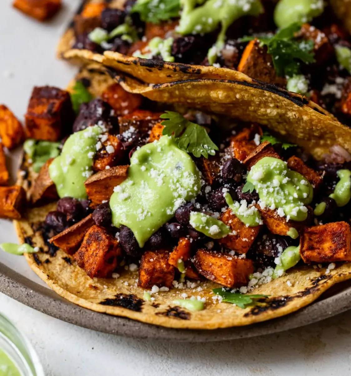 Black Bean Sweet Potato Tacos