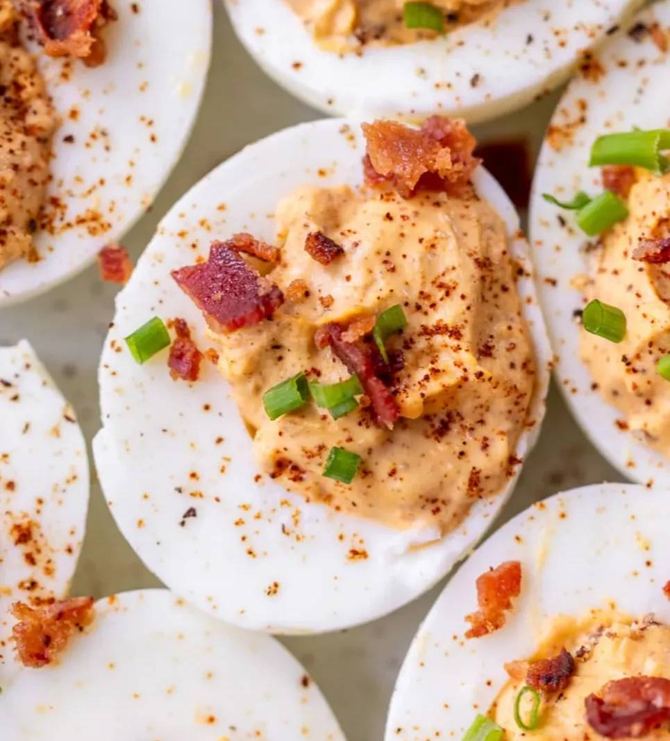 Chipotle Deviled Eggs