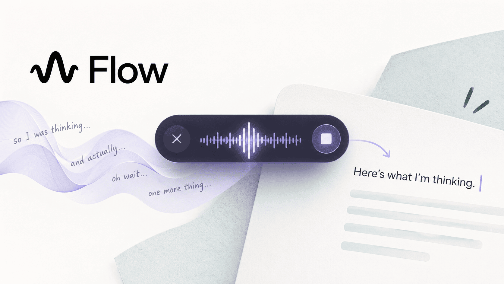 A rambling voice note turned into a clean, ready-to-send message by Wispr Flow
