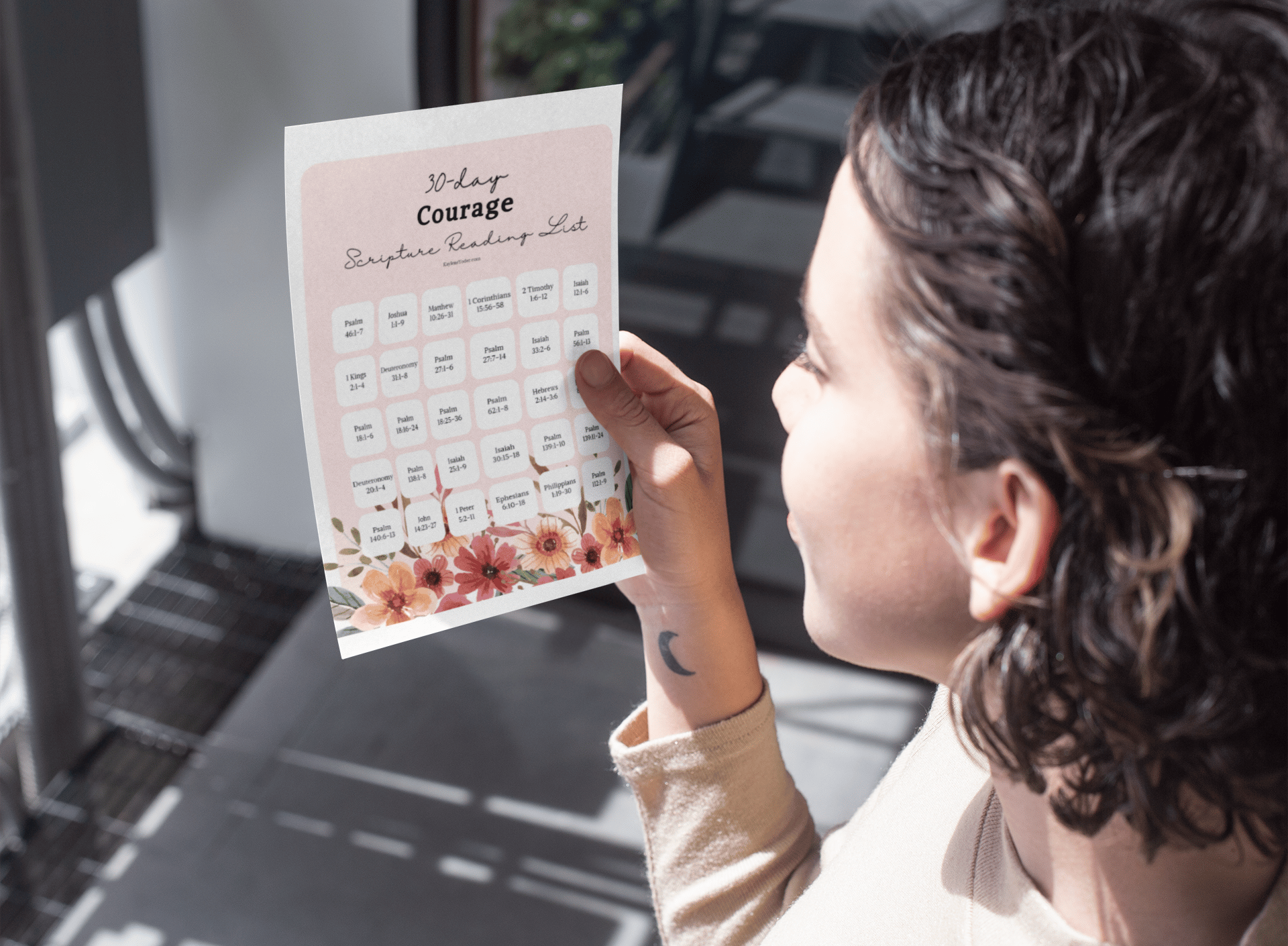 30 day Courage Bible Reading Plan