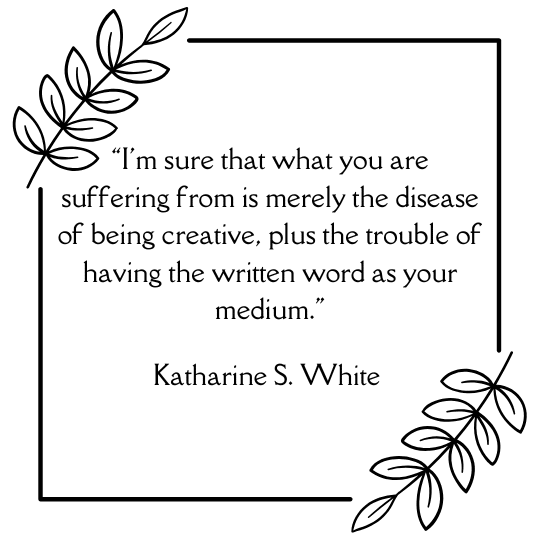 Quote from Katharine S. White