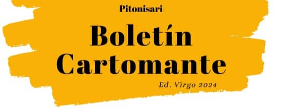 Cabecera Boletin Cartomante. Edicion: virgo 2024