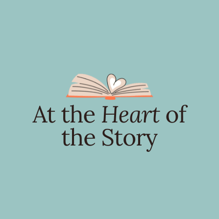Newsletter Logo for At the Heart of the Story by Delise Torres
